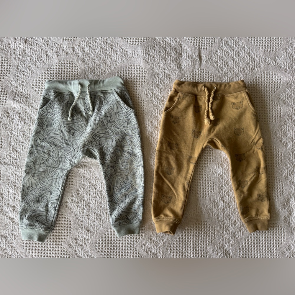 Rylee + Cru Jogger Bundle 12-18 months Boys Organic Cotton